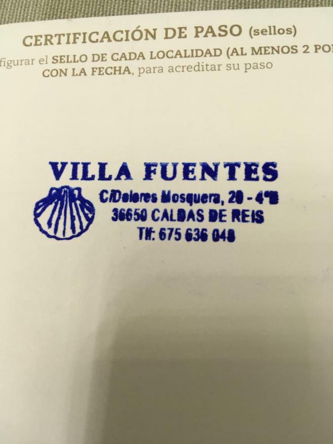 Villa Fuentes Caldas De Reis Zewnętrze zdjęcie